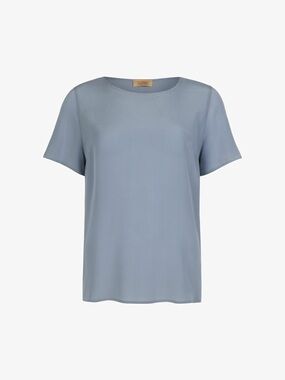 Falconeri t-shirt ROUND NECK - Blouse - blue denim